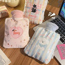 Axyaa Plush Hot Water Bag 500/1000ml for Women - Cute Insulating Belly Warmer