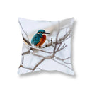 Axyaa Kingfisher Bird Pillowcase for Home Decor and Comfort