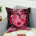 Axyaa Couple Pillowcases 45x45: Eunpyon Art Decorative Cushion Cover for Fall Decor