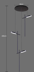 Axyaa Modern Indoor Pendant Lights LED Chandelier Decorative Ceiling Lamp