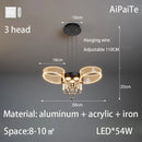 Scandinavian Luxury Chandelier by Axyaa for Living Room Decor
