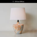 Axyaa Retro Ceramic Floor Lamp Jar Design LED Light Living Room Decor