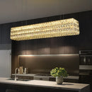 Axyaa Modern Crystal Ceiling Pendant Lamp - Luxurious Furniture Lighting