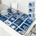 Axyaa Tropical Plant Kitchen Drying Mat