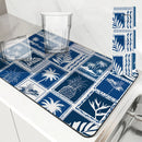 Axyaa Tropical Plant Kitchen Drying Mat