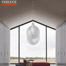 Axyaa Silk Chandelier LED Pendant Lamp for Living Room Bedroom Hotel Loft