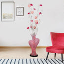 Axyaa Modern LED Floor Lamp Aluminum Wire Art Decor Standing Light