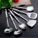 Axyaa Stainless Steel Korean Kitchenware Set: Pots, Spoons, Colander, Spatula