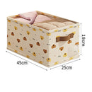 Axyaa Fabric Clothes Storage Box Organizer Cabinet - Foldable Multi-Purpose Drawer Box