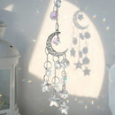 Axyaa Crystal Prism Suncatcher Dreamcatcher for Window Rainbow Home Decor Gift