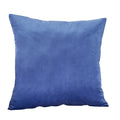 Axyaa Blue Velvet Cushion Cover 45x45cm - Nordic Decor for Living Room Sofa