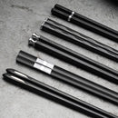 Axyaa Alloy Non Slip Sushi Chopsticks Set, 5Pairs Reusable Chinese Tableware