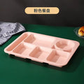 Axyaa Meal Plate Set - Fast Food Bowls Separation Plate Bowl Cup Dinner Set
