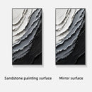 Sandstone Abstract LED Hanging Painting by Axyaa for Modern Decor in Living Rooms & Corridors
