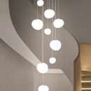 Axyaa Nordic Pendant Chandelier for Dining Room and Living Room Lighting