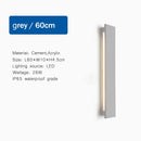 Axyaa LED Limestone Sconce Garden Light for Country Villa Balcony, Waterproof Porch Lamp