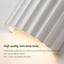 Axyaa Nordic LED Wall Lamp - Resin Light Fixture for Home Illumination