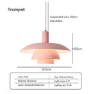 Axyaa Nordic LED Chandelier for Home Dining Room Living Room Decor
