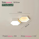 Axyaa LED Ceiling Lamps: Stylish Indoor Lighting for Living Room, Bedroom, Dining Room