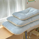 Axyaa Cotton-Bean Velvet Low Pillows for Parent & Child, Various Sizes