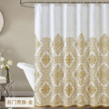 Axyaa Waterproof Shower Curtain - Polyester Bathroom Door Curtain with Thickened Cloth