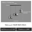 Axyaa Glass Ball Luminaire Pendant Light - Minimalist Nordic Design for Living Room