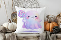 Axyaa Halloween Pillow Cover: Cute Ghosts & Pumpkins for Sofa, Bedroom & Car