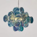Axyaa Circular Glass Pendant Light for Living & Dining Rooms