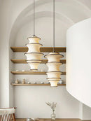 Axyaa Nordic Loft Chandelier: Creative Japanese Style Pendant Light for Living Room and Bedroom
