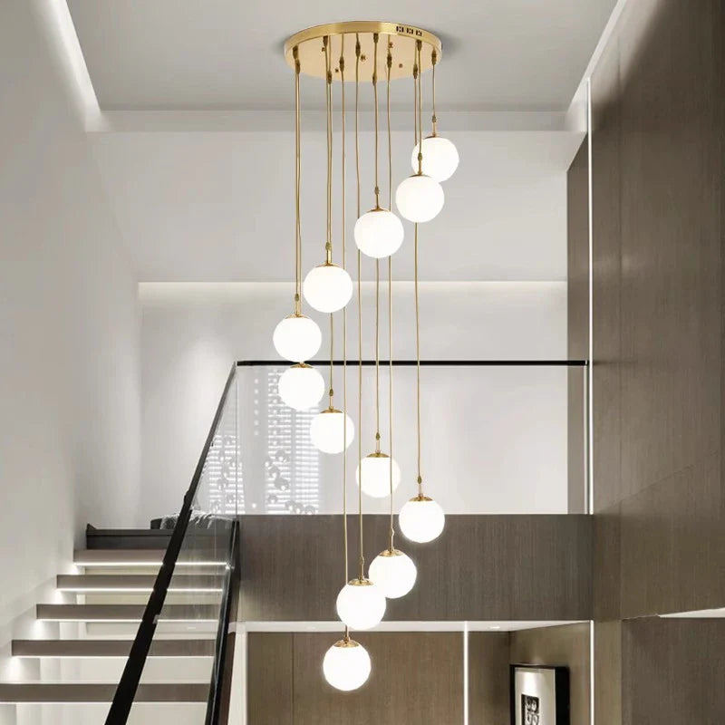 Axyaa Modern LED Chandelier Pendant Ceiling Light for Dining Room