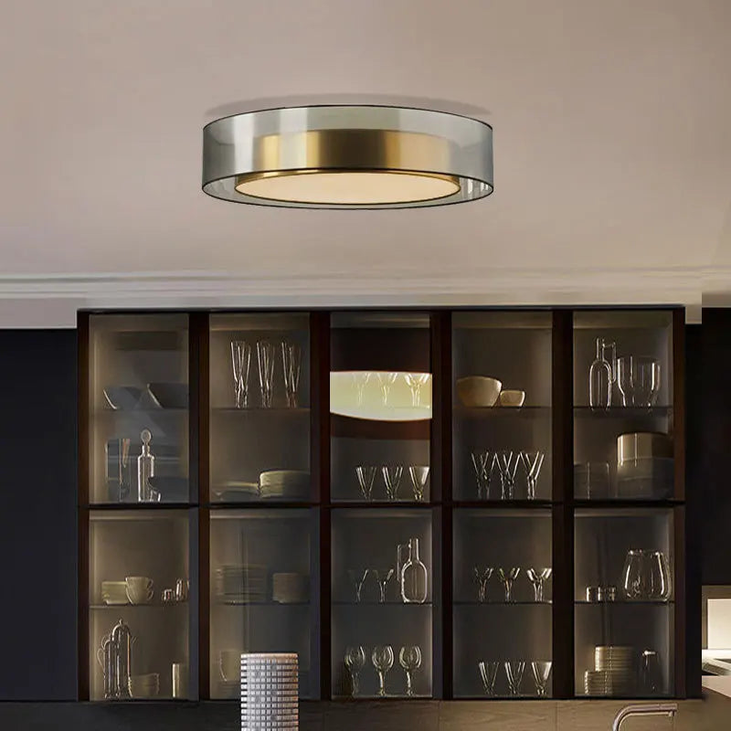 Axyaa Luxury LED Chandelier: Modern Minimalist Master Bedroom Home Decor