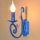 Axyaa European Iron Art Wall Lamp for Living Room Bedroom Balcony