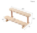 Axyaa Kitchen Rattan Desktop Organizer Display Rack - Spice, Makeup & Storage Shelf