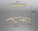 Axyaa LED Ceiling Lamp Chandelier for Modern Bedroom & Dining Room
