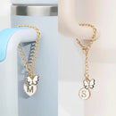 Butterfly Tumbler Charm Chain for Stanley Cups - Axyaa Branded Kawaii Pendant