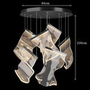 Axyaa Modern Pendant Lights Chandeliers for Indoor Dining Room and Living Room Lighting