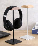 Axyaa Aluminum Alloy Walnut Headphone Stand Solid Wood Mount Universal Display Stand