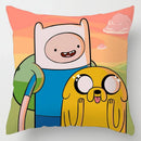 Axyaa Cartoon Print Designer Pillow Cases: Lankybox Series Home Decor Cushion Cover