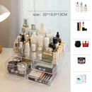 Axyaa Cosmetic Storage Box with Large Capacity Drawers for Beauty and Makeup Organization.