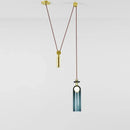 Axyaa Adjustable Pendant Lamp: Modern Design LED Chandelier for Home Decor