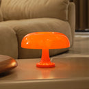 Axyaa Classic Mushroom Table Lamp Modern Design Orange Bedroom Bedside Danish Style