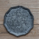 Axya Vintage Lace Iron Tray Retro Footed Dessert Table Decoration Photo Prop