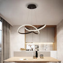 Axyaa Modern LED Aluminum Suspension Lamp for Stylish Home Lighting Fixtures