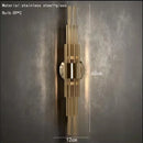 Axyaa Crystal G9 LED Wall Lamp: Nordic Design Luxury for Bedroom, Home Decoration