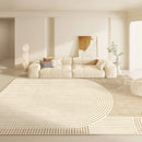 Axyaa Plush Area Rug Stylish Decor Carpet Soft Anti-slip Bedroom Living Room Mat