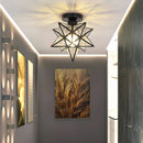 Axyaa Modern Crystal Ceiling Chandelier Light for Home Decor