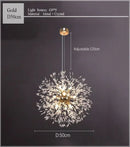 Axyaa Crystal Pendant Lamp for Modern Decoration Lighting in Bedroom, Bar, and Restaurant