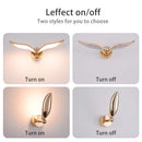 Axya Nordic Seagull LED Wall Lamp for Bedroom Vanity and Indoor Lighting