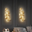 Lotus Leaf Wall Lamp Sconce for Bathroom LED Lights by Axyaa - Modern Industrial Bedroom Indoor Fixture