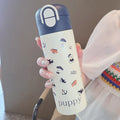 Axyaa Kids Stainless Steel Straw Tumbler - Cute Capibala Design